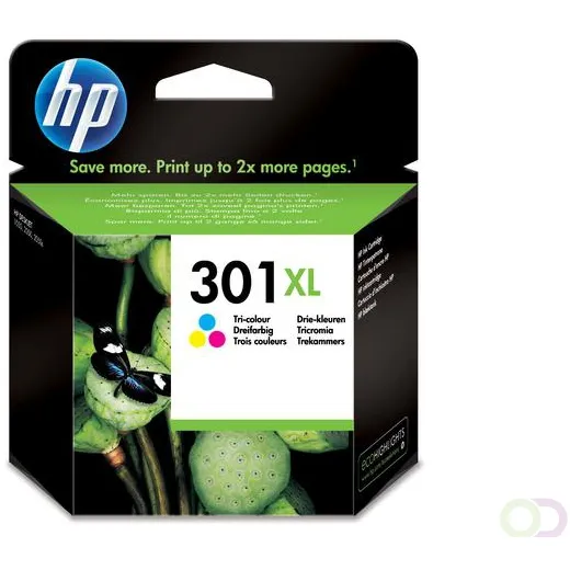 HP 301XL Origineel Cyaan, Magenta, Geel 1 stuk(s)