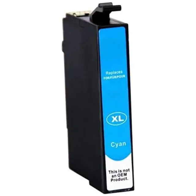 Inktkenners Inktcartridge geschikt voor Epson 407 / 407XL | 1x Cyaan geschikt voor Epson WorkForce Pro WF-4745DTWF