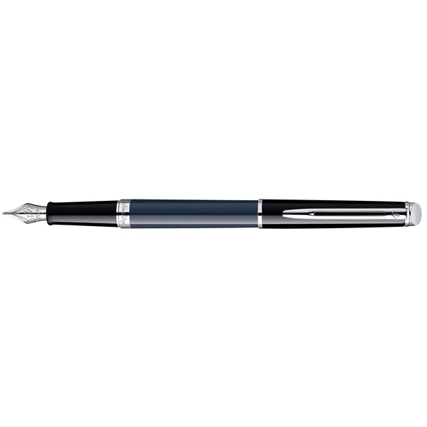 Waterman Vulpen Waterman Hémisphère Colour Blocking black en blue CT fijn
