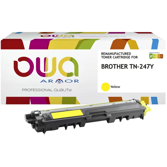 OWA Toner OWA alternatief tbv Brother TN-247Y geel