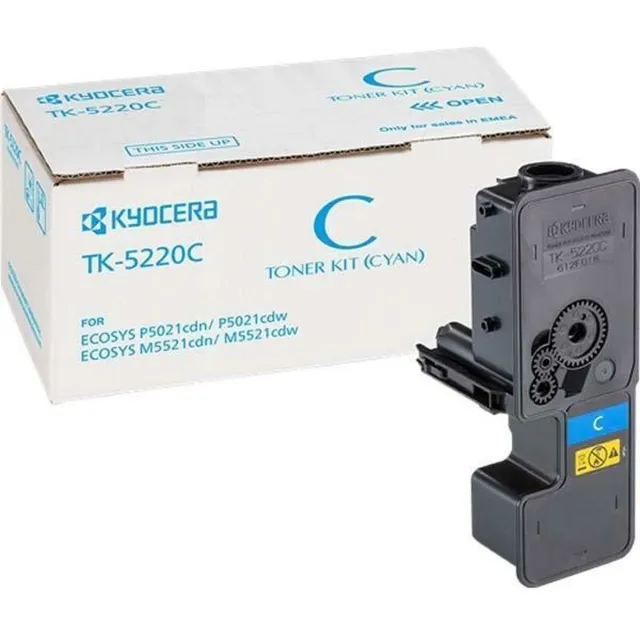 Kyocera TK-5220C - Tonercartridge - 1 stuk - Origineel - Cyaan