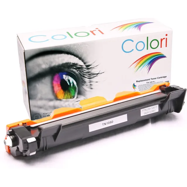 Colori huismerk toner geschikt voor Brother TN-1050 voor DCP-1510 DCP-1512 DCP-1601 DCP-1610W DCP-1612W DCP-1616NW HL-1110 HL-1110R HL-1112 HL-1201 HL-1210W HL-1211W HL-1212W MFC-1810 MFC-1815 MFC-1910W Zwart