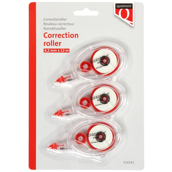 Quantore Correctieroller Quantore 4.2mm blister á 3 stuks