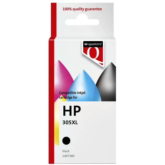 Quantore Inktcartridge Quantore alternatief tbv HP 305XL zwart