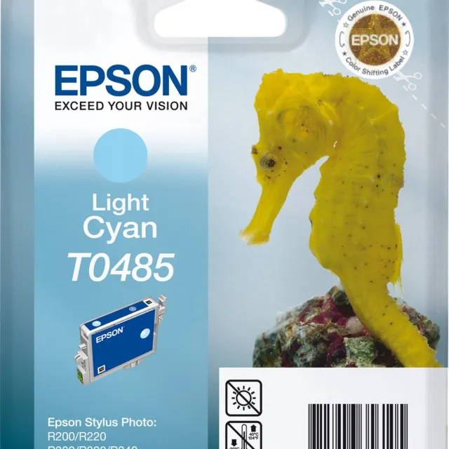 Epson T0485 - Inktcartridge / Licht Cyaan