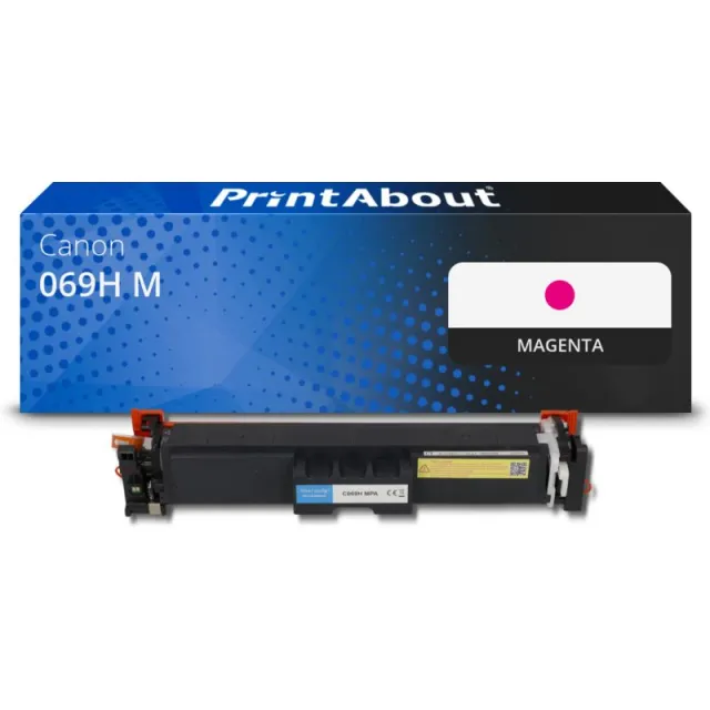 PrintAbout huismerk Toner 069H M Magenta Hoge capaciteit Geschikt voor Canon