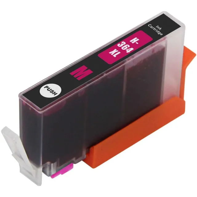 Inktkenners Inktcartridge 1x Magenta Geschikt voor HP 364XL / 364 Deskjet 3070A 3520 Officejet 4620 4622 Photosmart D5460 C5380 C6380 B8550 5510 5515 5520 6510 6520 7510 7520 eStation Premium Fax TouchSmart Web