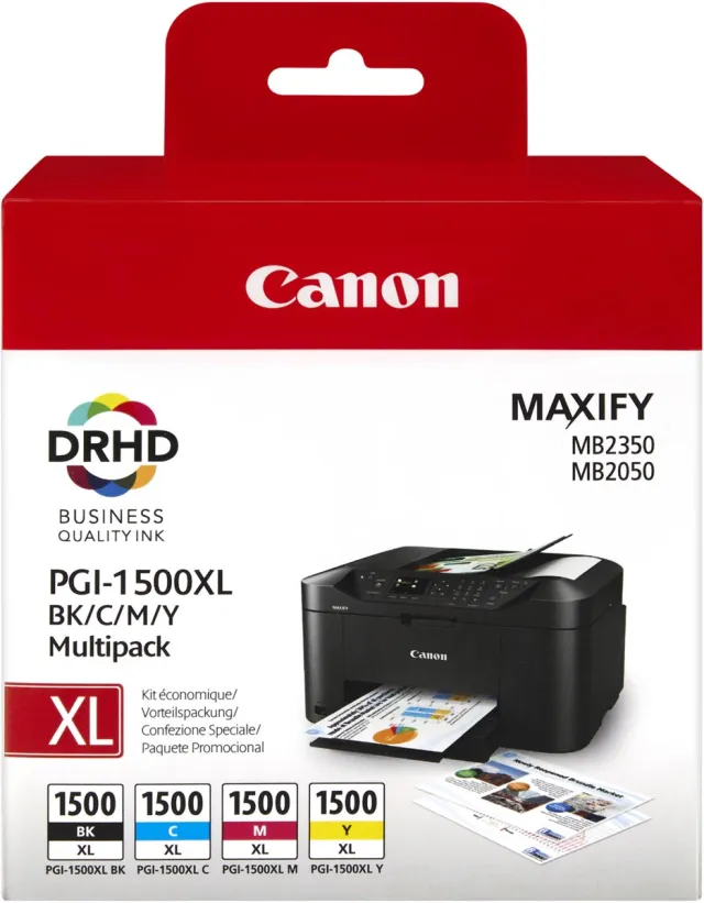 Canon PGI-1500XL inktcartridges multipack Zwart