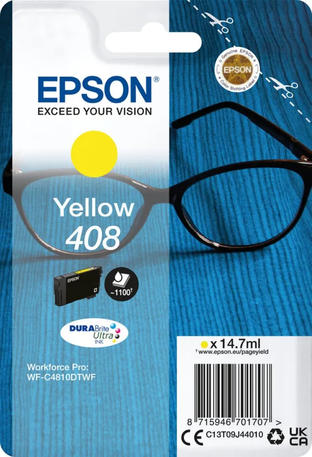 Epson Compatible Ink Cartridge Epson C13T09J44010 Yellow
