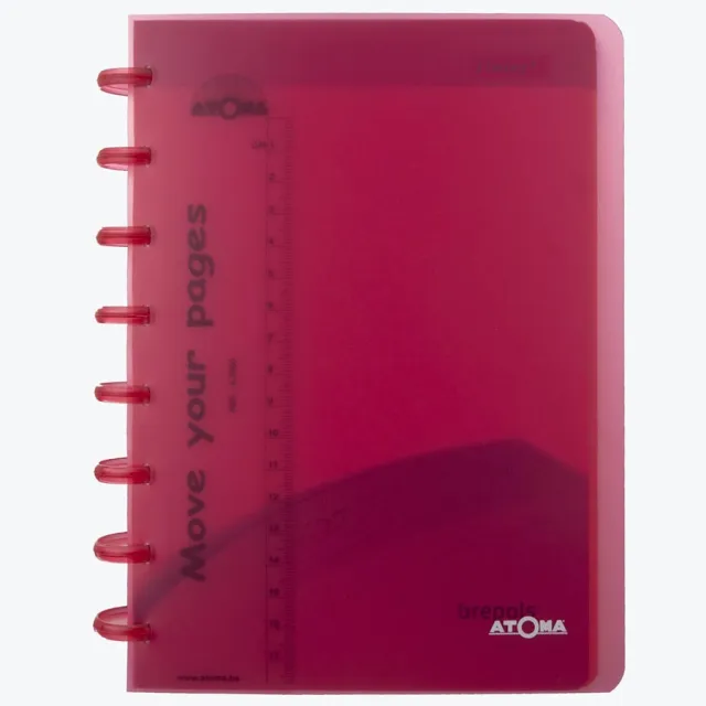Atoma agenda, ft A5, crèmekleurig papier, 144 pagina's, 1 week op 2 pagina's, 2027 blauw