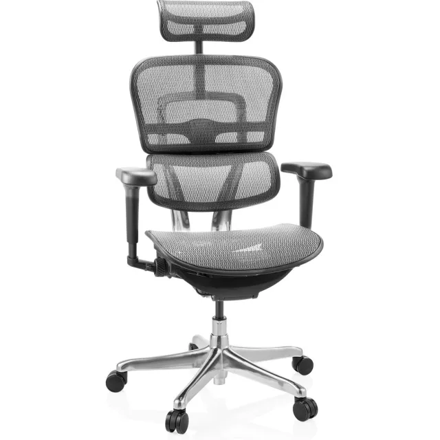 hjh office Bureaustoel / directiestoel ERGOHUMAN ULTRA GEN2 Netstof grijs hjh OFFICE
