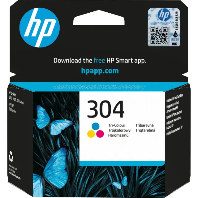 Hp 304 - Inktcartridge - Drie kleuren