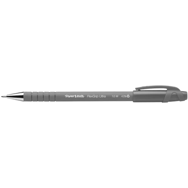Paper Mate Balpen Paper Mate Flexgrip Ultra stick medium zwart