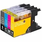 Brother Huismerk Brother LC-1280 XL Inktcartridges Multipack (zwart + 3 kleuren)