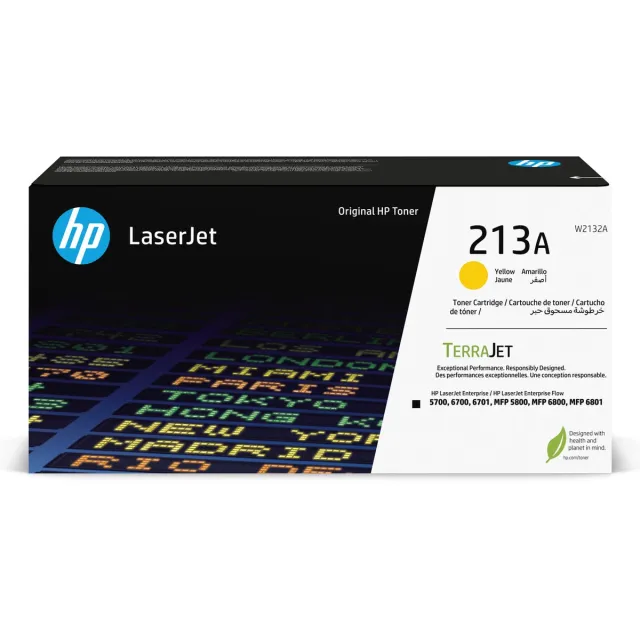 HP Toner 213A W2132A Gelb bis zu 3.000 Seiten Geel