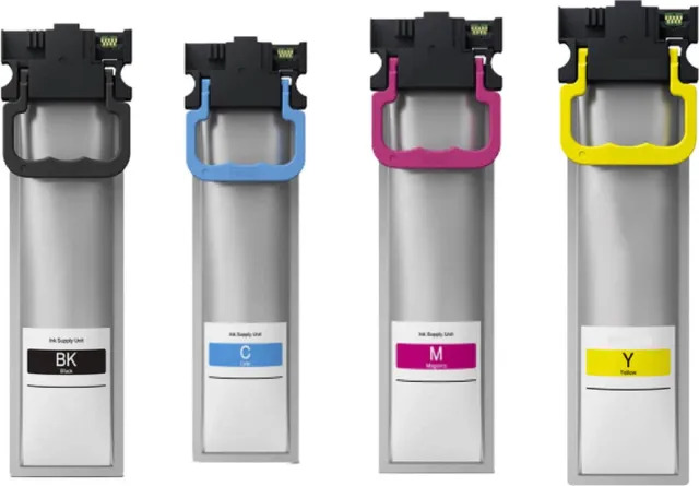 Inktkenners Inktcartridges Geschikt voor Epson T9441/T9444 | Multipack van 4 stuks Geschikt voor Epson WorkForce Pro WF-C5210DW - WF-C5290DW - WF-C5710DWF - WorkForce Pro WF-C5790DWF zwart, cyaan, magenta, geel