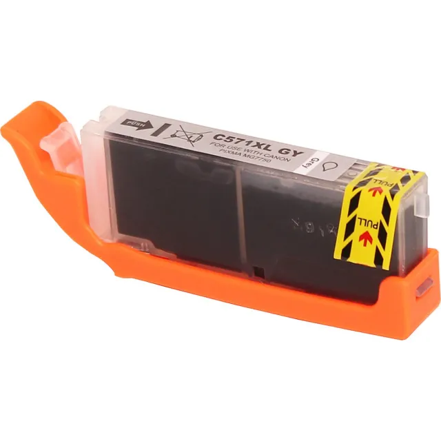 Colori huismerk inkt cartridge geschikt voor Canon 571XL GY CLI-571XL grijs Pixma MG-5700 MG-5750 MG-5751 MG-5752 MG-5753 MG-6850 MG-6851 MG-6852 MG-6853 Geel