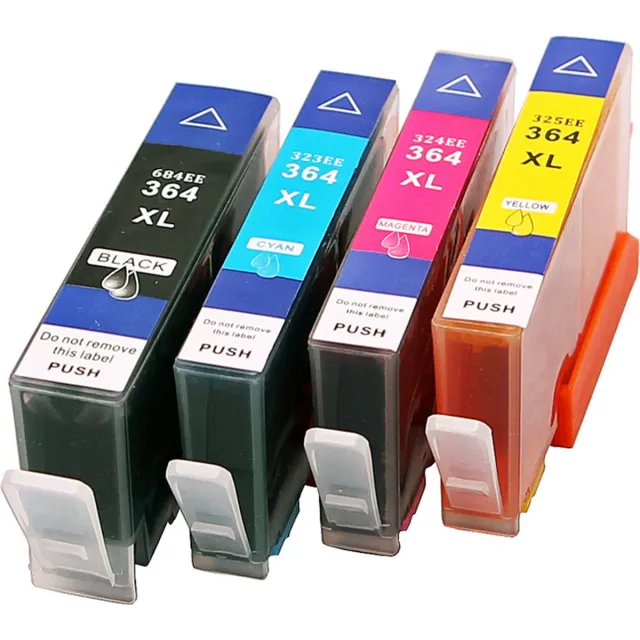 Ipexnl geschikt voor HP 364XL Set 4x huismerk cartridge o.a. voor HP DeskJet 3070A 3520 e-All-in-One 3521 3522 3524 D5445 D5460 4610 4620 4622 7515 5510 5514 5515 5520 e All-in-One 5522 5524 5525 6510 6520 6525 Multi