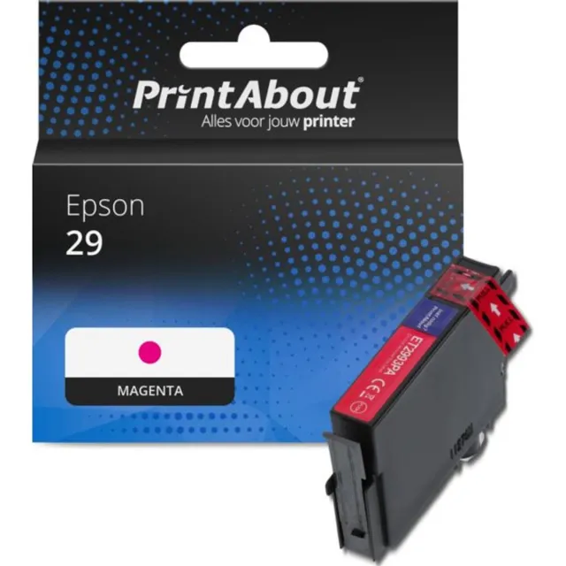PrintAbout Huismerk Epson 29 (C13T29834012) Inktcartridge Magenta