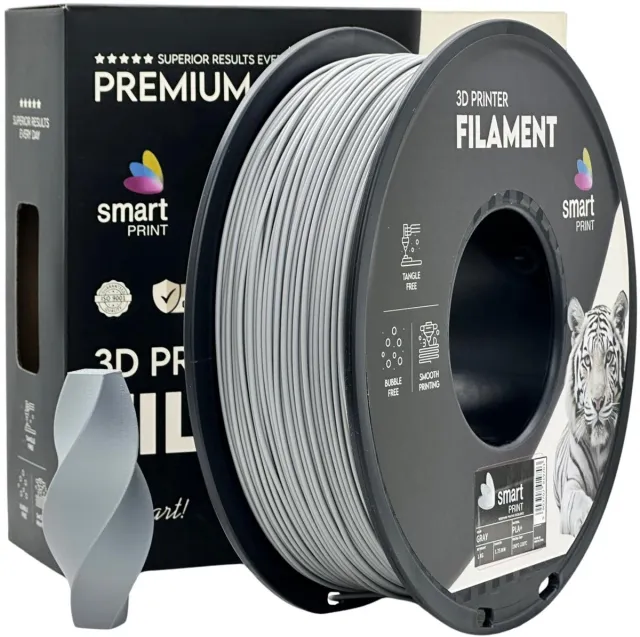 Smart Print Smartprint PLA+ Grey 1.75mm 1 kg