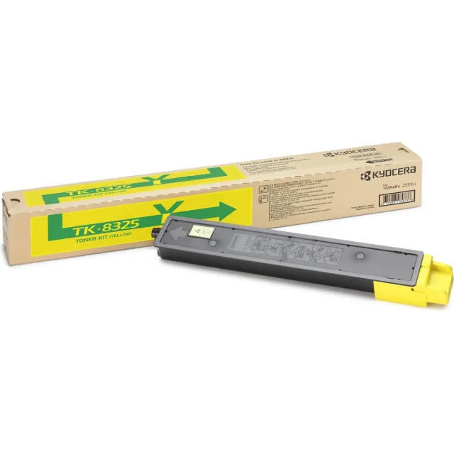 Kyocera TK-8325Y tonercartridge 1 stuk(s) Origineel Geel (1T02NPANL0)