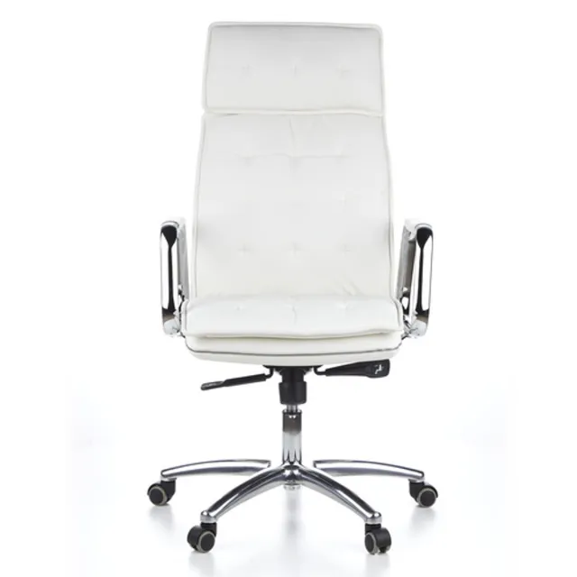 hjh office Villa 20- Bureaustoel - Stof - Nappaleder - Ivoor