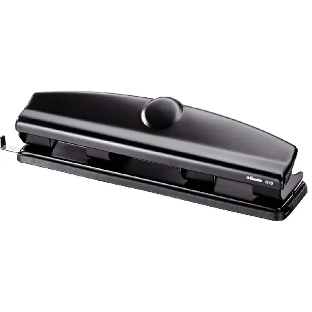 Esselte Perforator Esselte Q10 4-gaats 10 vel zwart