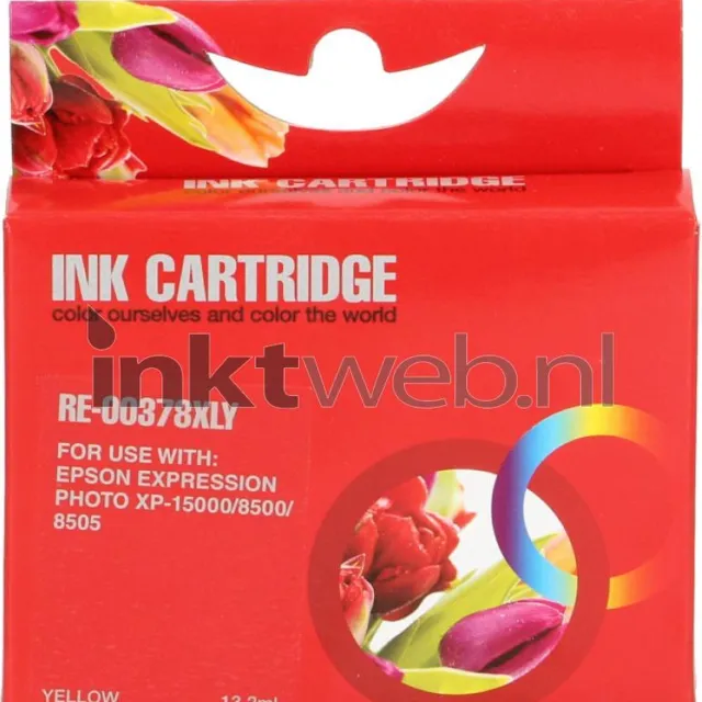 FLWR Inktcartridge / 378XL / Geel - Geschikt voor Epson