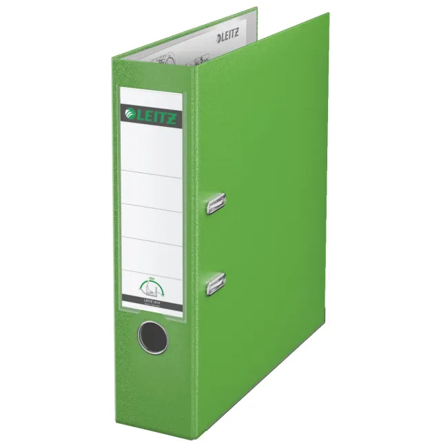 Leitz 180° ordner, A4, uit PP, rug van 8 cm, lichtgroen