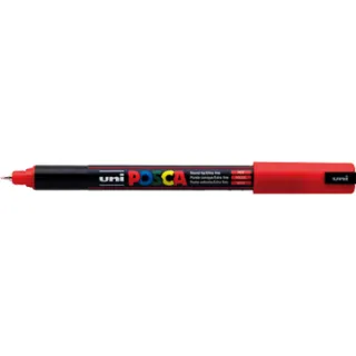 Uni POSCA paintmarker PC-1MC, 0,7 - 1 mm, rood