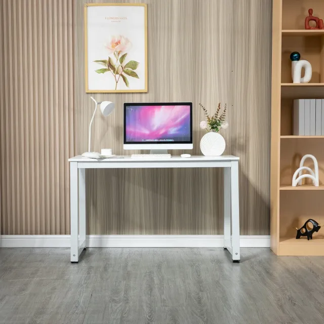 YYchan hoekbureau - wit - 120 x 60 x 74 cm