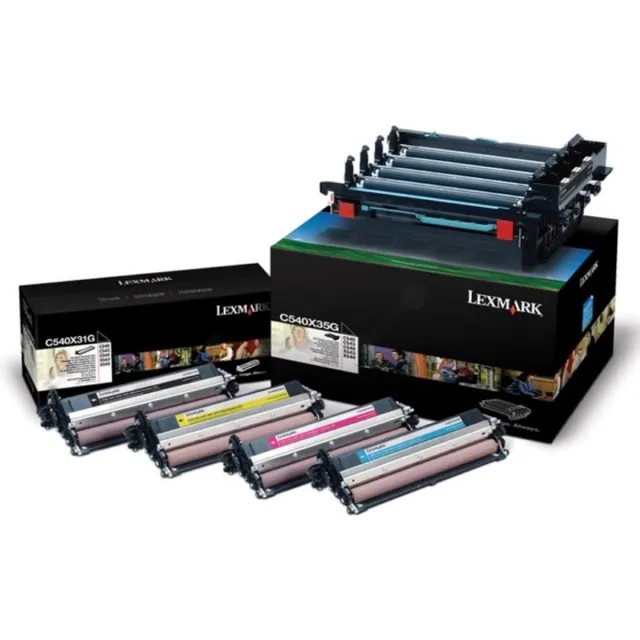 Lexmark C540X74G - Drum Kit LET OP: Geen Toner! black,cyan,magenta,yellow