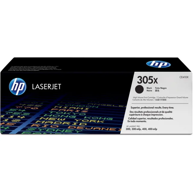 HP 305X - Tonercartridge - Origineel - Hoge Capaciteit - Zwart Zwart - HP 305X