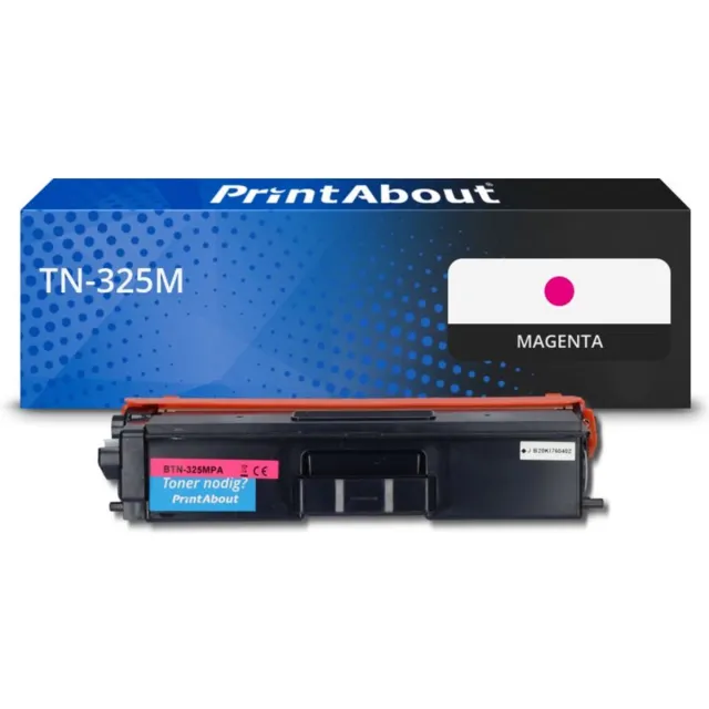 PrintAbout Brother TN-325M toner magenta Huismerk