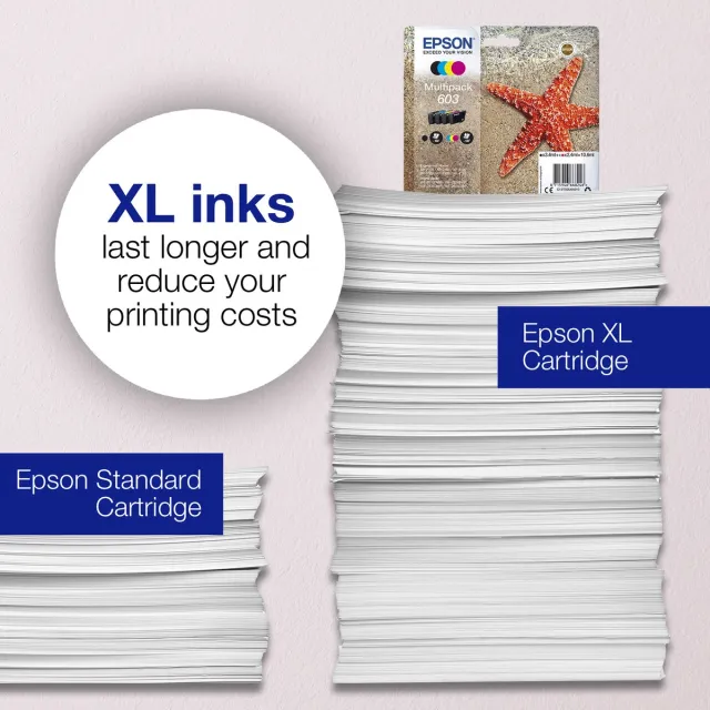 Epson Original Ink Cartridge Epson C13T03U14020 Black Zwart