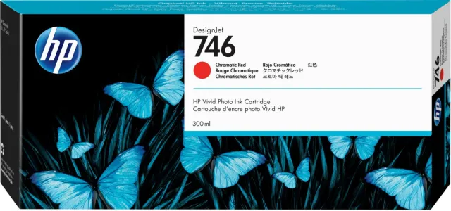 HP Original Ink Cartridge HP P2V81A Red Chromatic Red