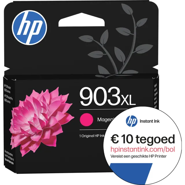HP 903XL - Inktcartridge - Origineel - Magenta + Instant Ink tegoed