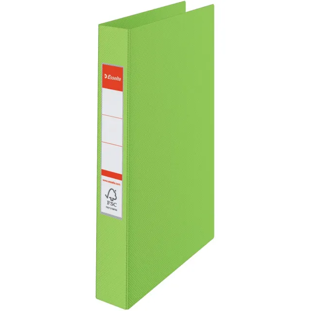 Esselte ringmap Vivida groen, 4 ringen