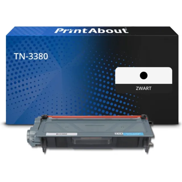 PrintAbout Brother TN-3380 toner zwart
