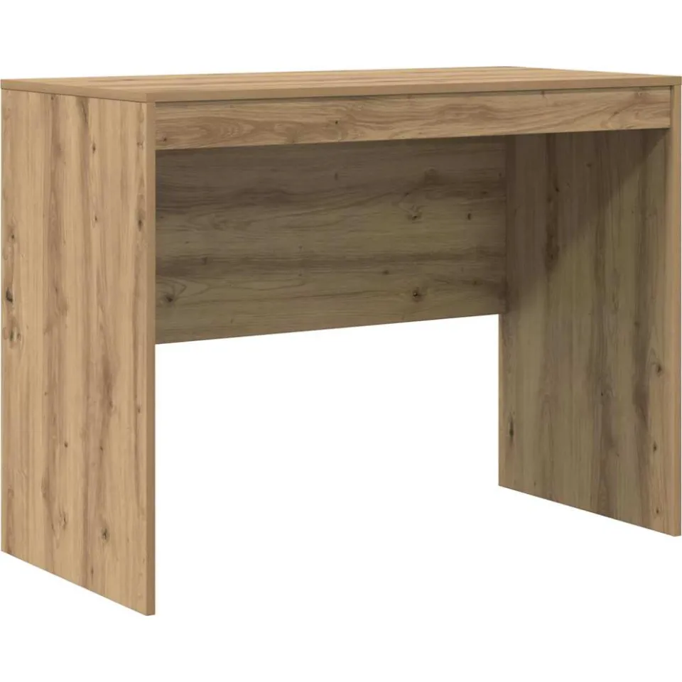 vidaXL Bureau Artisan Eiken 100 x 50 x 76 cm, foto 3