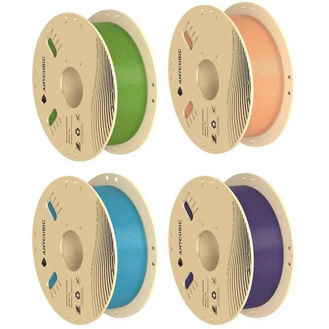 Anycubic HPL20-101-4 - 3D Printer Filament - 4 stuks Transparent