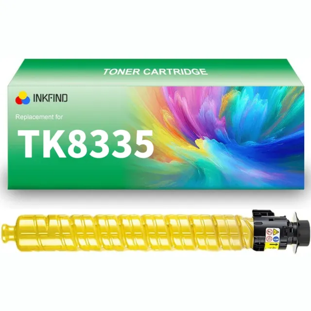 INKFIND TK-8335 Geel tonercartridge compatibel met Kyocera TK8335 TK-8335 Geel geschikt voor Kyocera TASKalfa 3252ci - 1-pack Geel Geel x 1