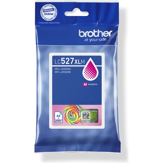 Brother Inktcartridge Brother LC-527XLM rood Magenta