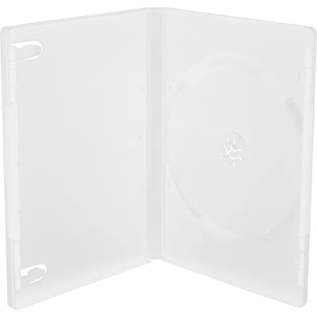 MediaRange DVD Videobox | Machine Packaging Quality | 14mm | 1 Disc | Transparant | 50 Stuks Multicolor