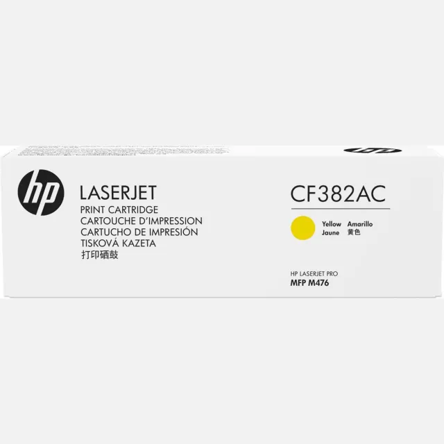 HP 312A - Tonercartridge / Geel