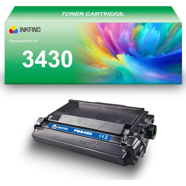 INKFIND TN-3430 tonercartridge compatibel met Brother 3430 TN3430 TN-3430 - 1-pack Zwart Zwart x 1