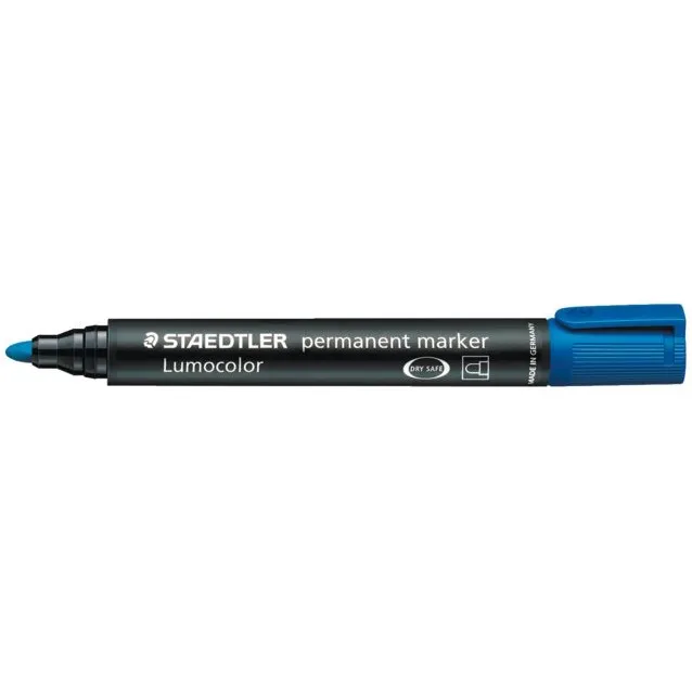 Staedtler Viltstift Staedtler 352 rond blauw blauw
