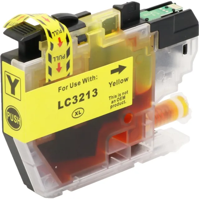 Inktkenners Inktcartridge Geschikt voor Brother LC3213 | 1x Geel Geschikt Voor Brother DCP-J572DW, Brother DCP-J772DW, Brother DCP-J774DW