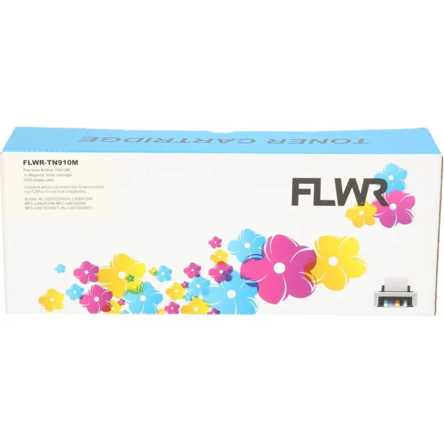 FLWR Toners / Brother TN-910M / magenta / Geschikt voor Brother