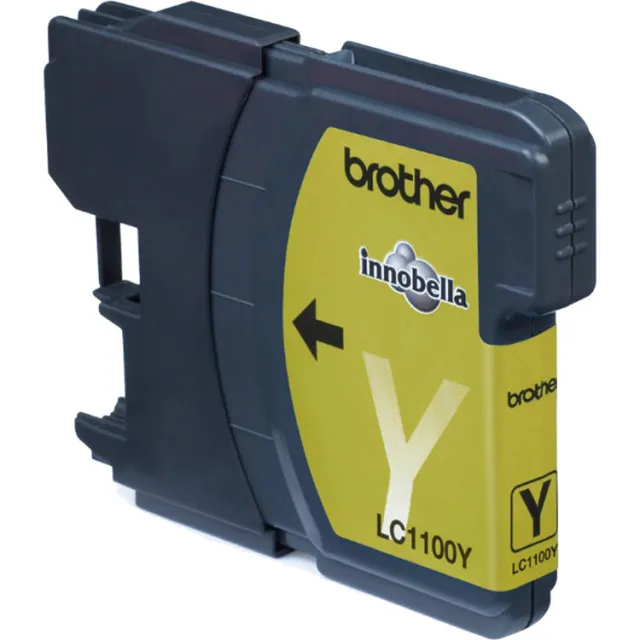 Brother LC-1100Y inktcartridge geel